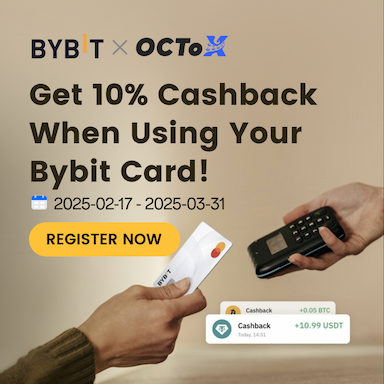 Get 10% Cashback When Using Your Bybit Card!